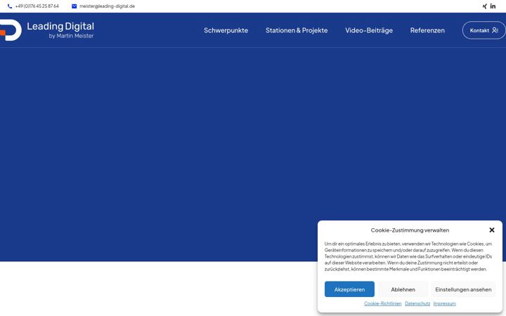 Screenshot of leading-digital.de