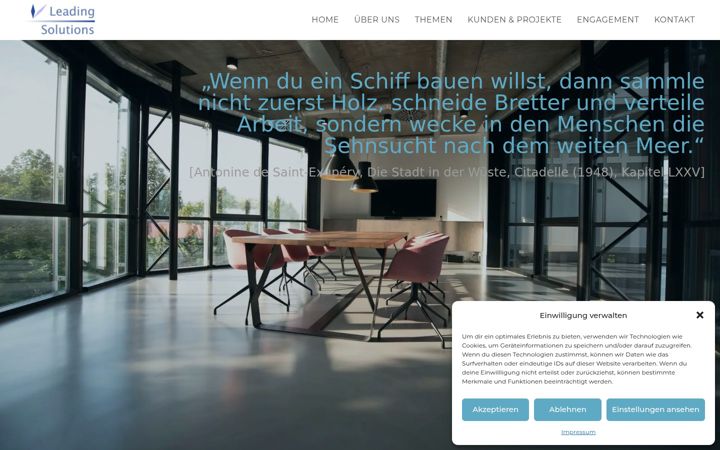 Screenshot of leading-solutions.de