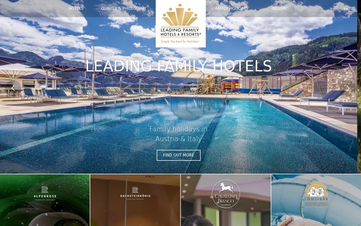 Ekrānuzņēmums no leadingfamilyhotels.com