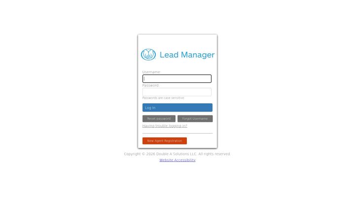 Screenshot of leadmanagementlab.com