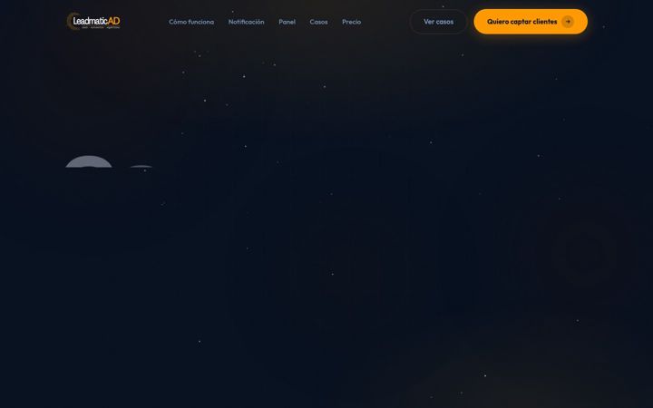 Screenshot of leadmaticad.com