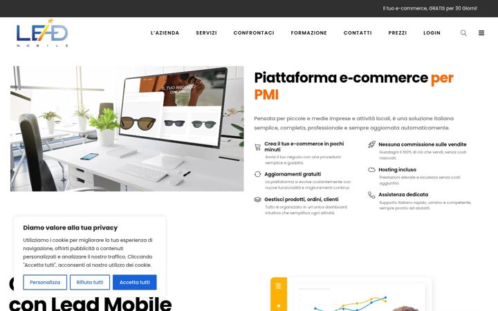 Screenshot of leadmobile.it
