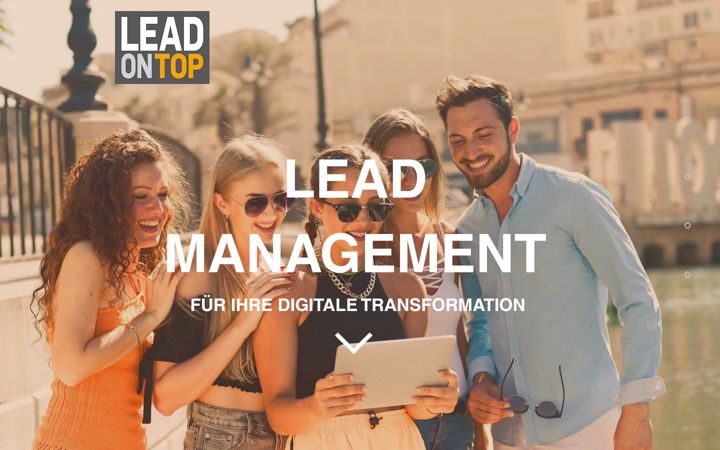 Screenshot of leadontop.de