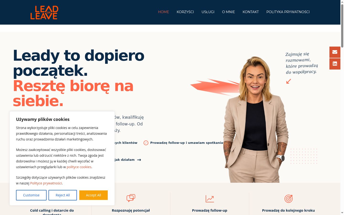 Snímek obrazovky baneru souhlasu zobrazeného před jakoukoli interakcí