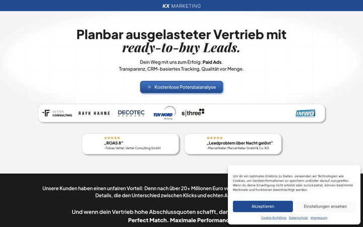 Screenshot of leadsbyads.de