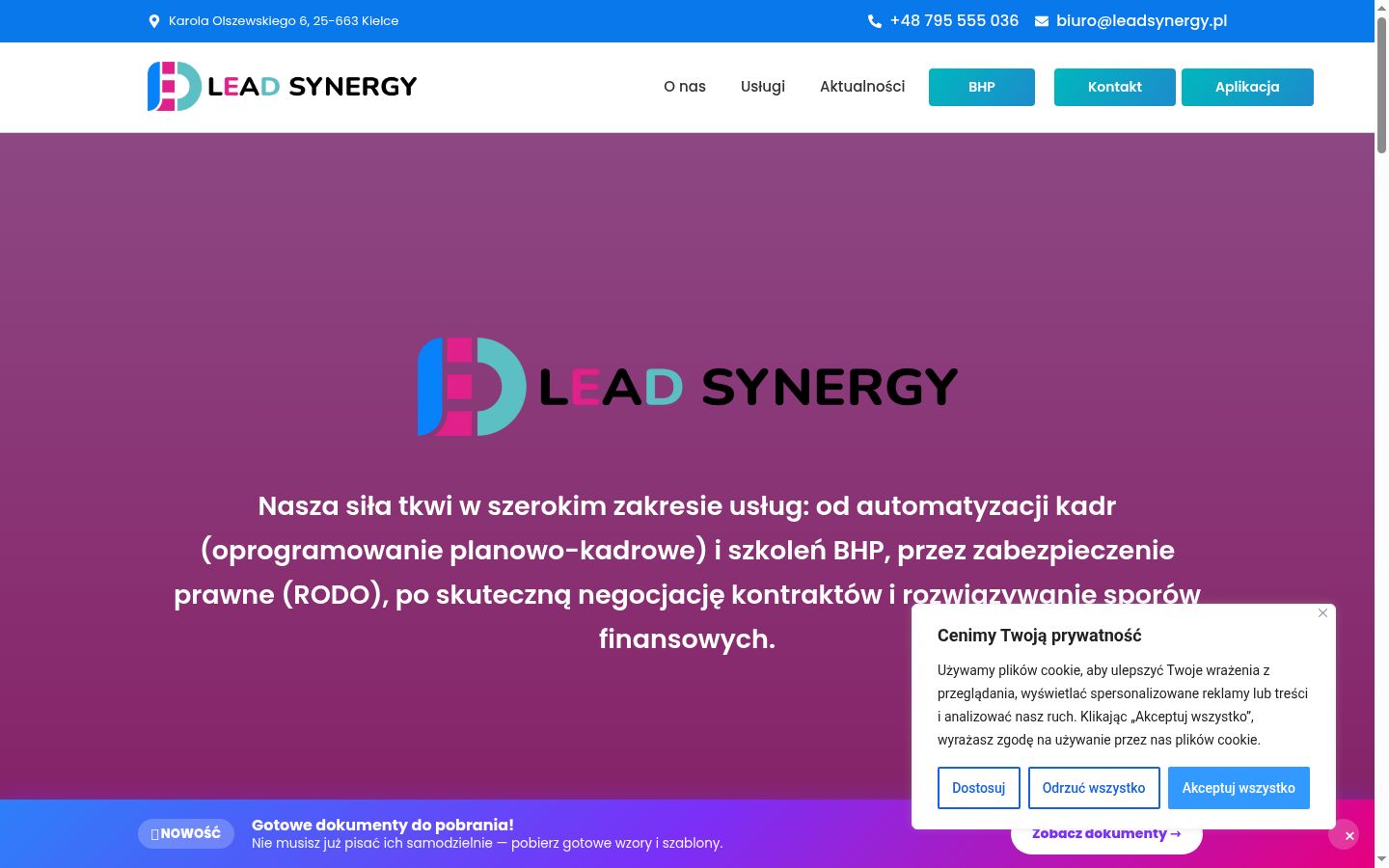 Snímek obrazovky baneru souhlasu zobrazeného před jakoukoli interakcí