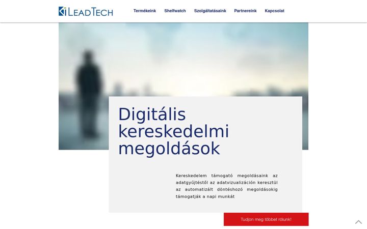 Screenshot of leadsys.hu