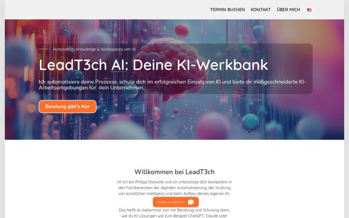 Screenshot of leadt3ch.com