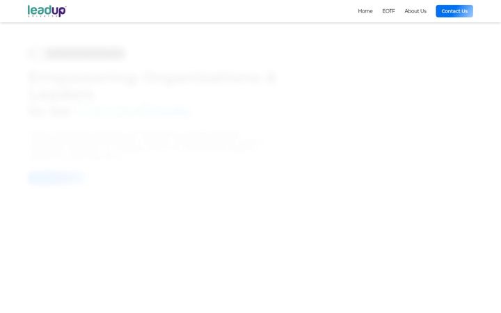 Screenshot of leadupuniverse.com