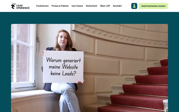 Screenshot of leadxperience.de