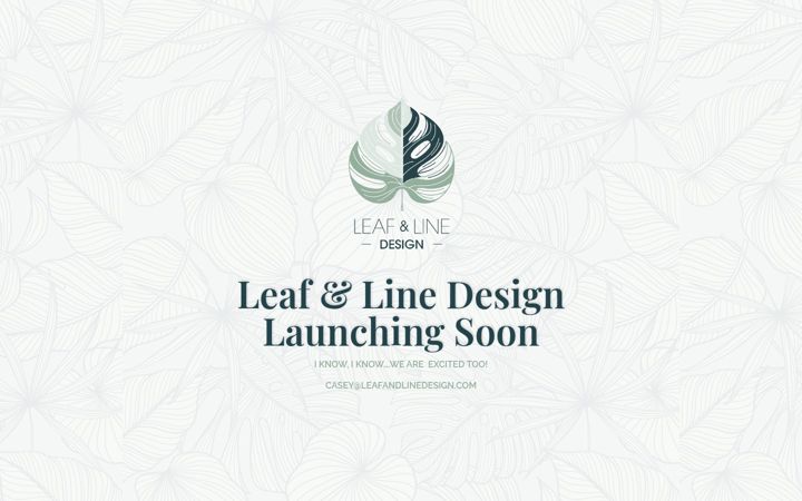 Screenshot of leafandlinedesign.com