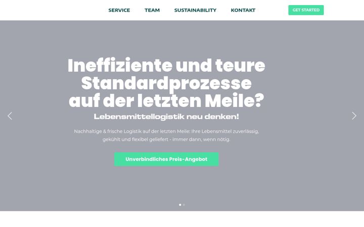 Screenshot of leafr.de
