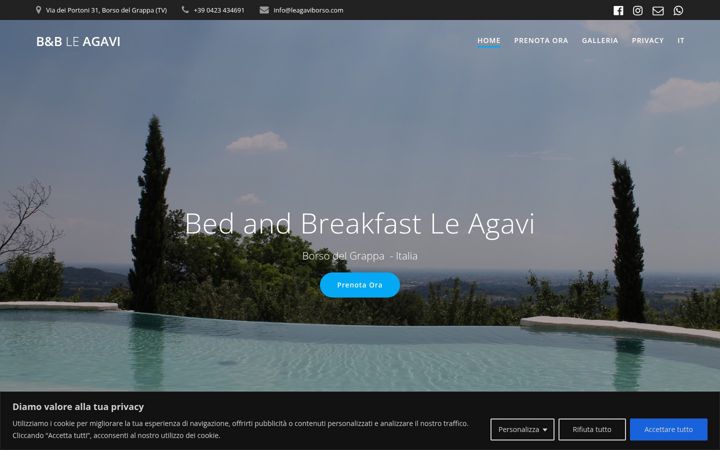 Screenshot of leagaviborso.com