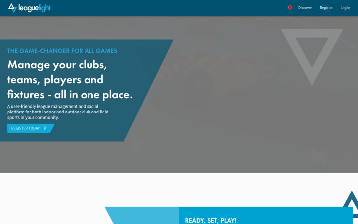 Screenshot of leaguelight.com