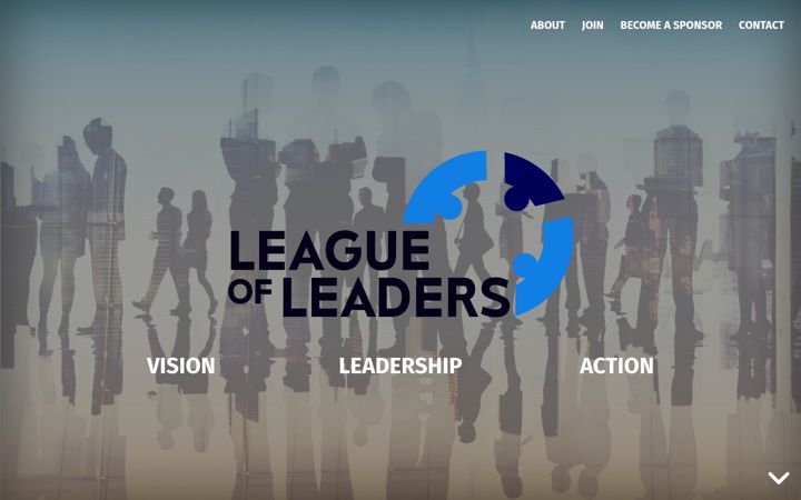 Screenshot of leagueofleadersgroup.com