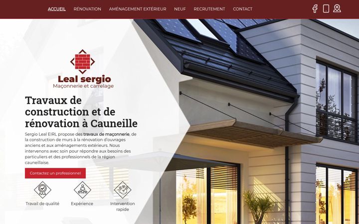 Screenshot of leal-sergio.fr