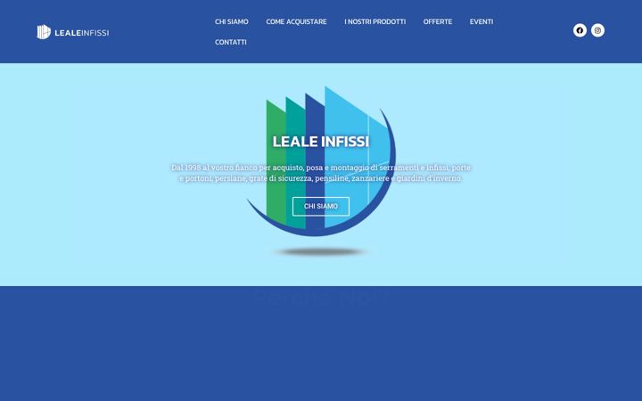 Screenshot of lealeinfissi.it