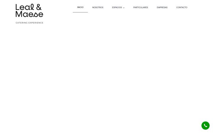 Screenshot of lealmaesecatering.es