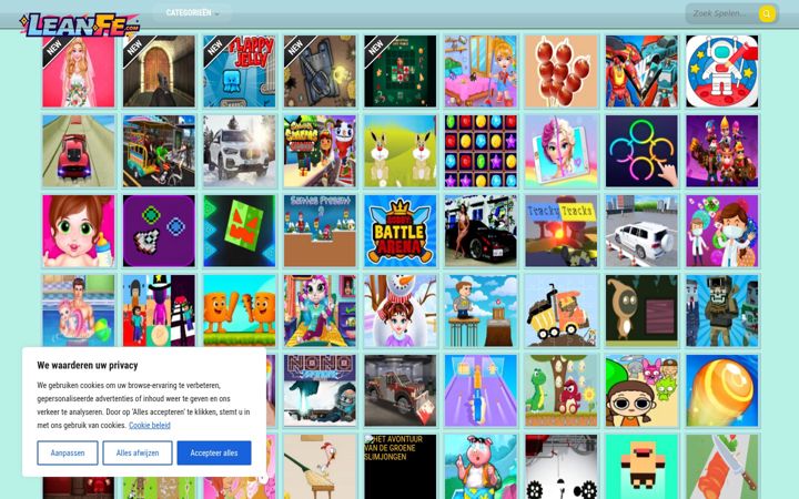 Screenshot of leanfe.com