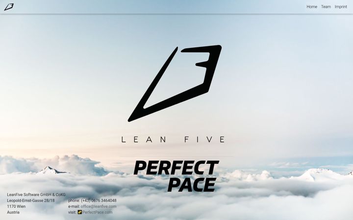 Screenshot of leanfive.com