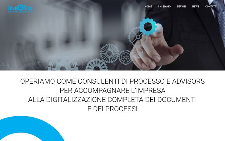 Screenshot of leanoffice.it