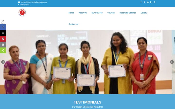 Screenshot of learn-foreignlanguages.com