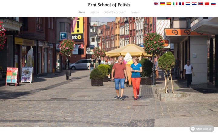 Screenshot of learn-polish.pl