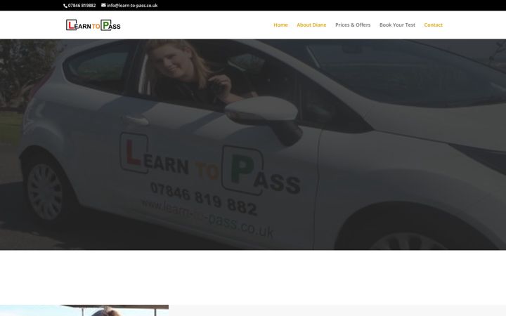 Screenshot of learn-to-pass.co.uk