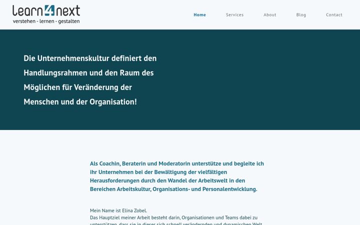 Screenshot of learn4next.de