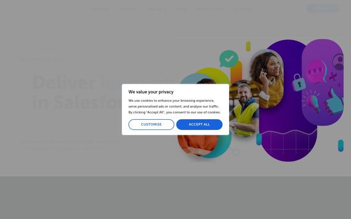 Screenshot of learnsmarter.com
