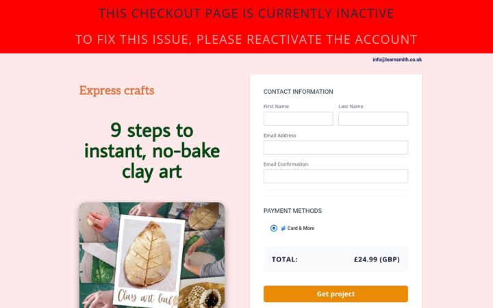 Screenshot of learnsmith.co.uk