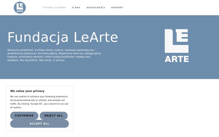 Screenshot of learte.pl