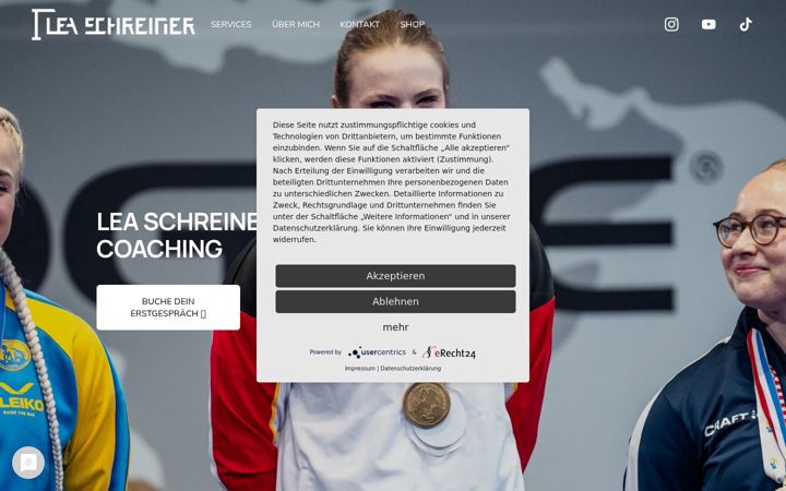 Screenshot of leaschreiner.de