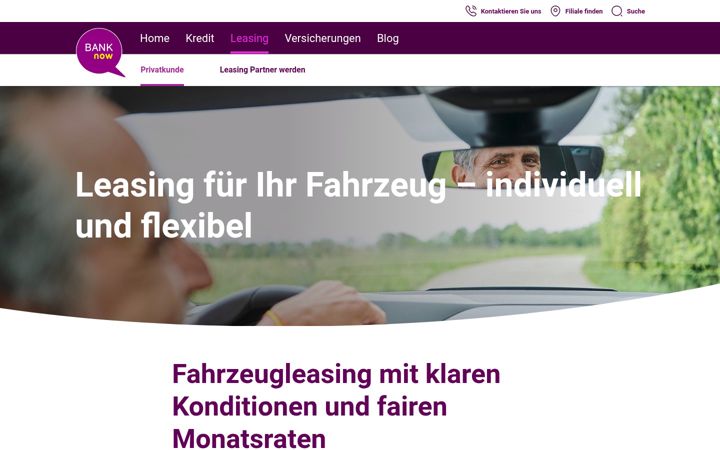 Screenshot of lease-now.ch