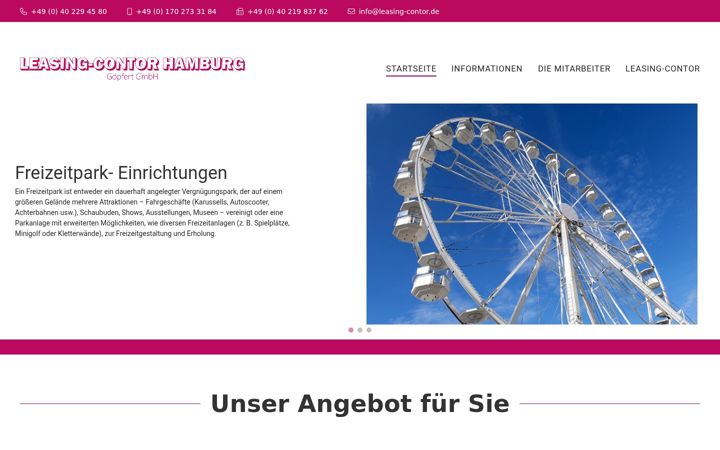 Screenshot of leasing-contor.de