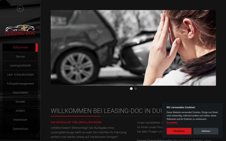 Screenshot of leasing-doc.de