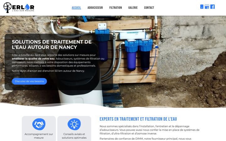 Screenshot of leausurmesure.com