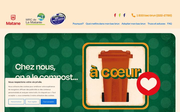 Screenshot of lebacbrun.com