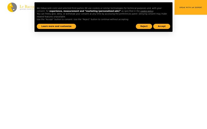 Screenshot of lebaccanti.com