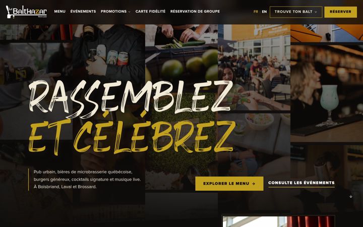 Screenshot of lebalthazar.com