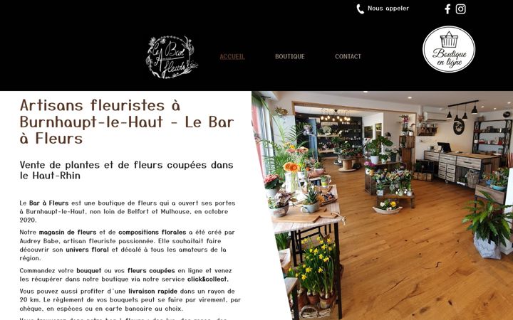 Screenshot of lebarafleurs.fr