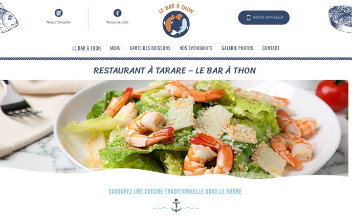 Screenshot of lebarathon.fr