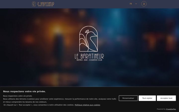 Screenshot of lebaratineur.com