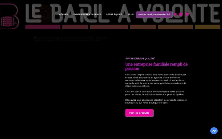 Screenshot of lebarilavolonte.com