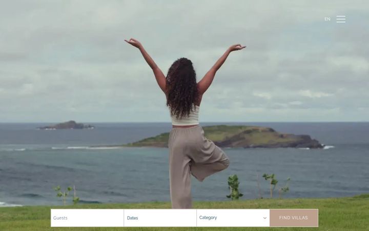 Screenshot of lebarthvillas.com