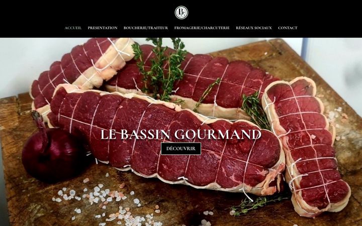 Screenshot of lebassingourmand.fr