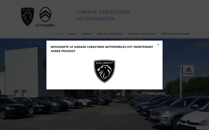 Screenshot of lebastard-auto.fr