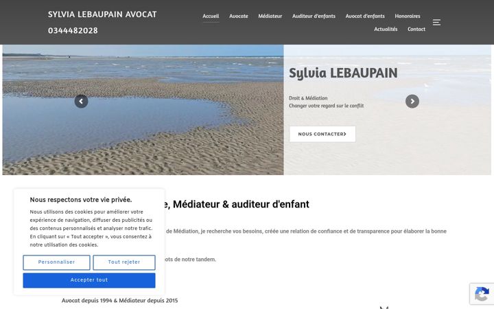 Screenshot of lebaupain-avocat-beauvais.fr
