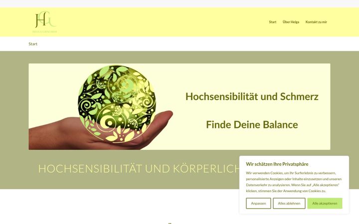 Screenshot of lebe-schmerzfrei.de