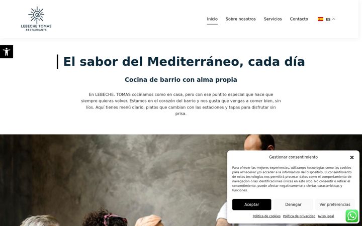 Screenshot of lebechetomas.com